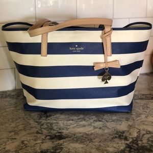 Kate Spade Striped bag